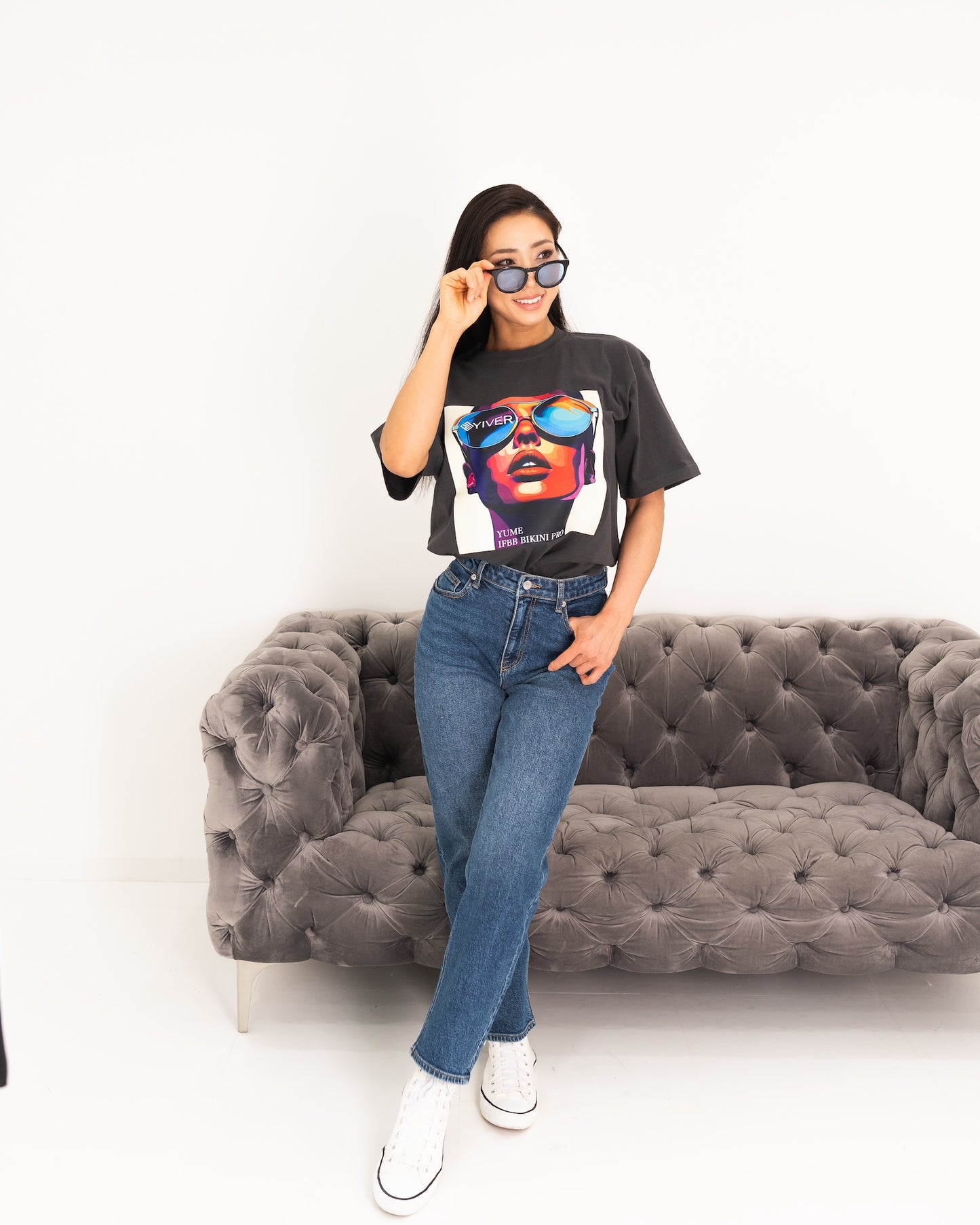”YUME FACE TEE”