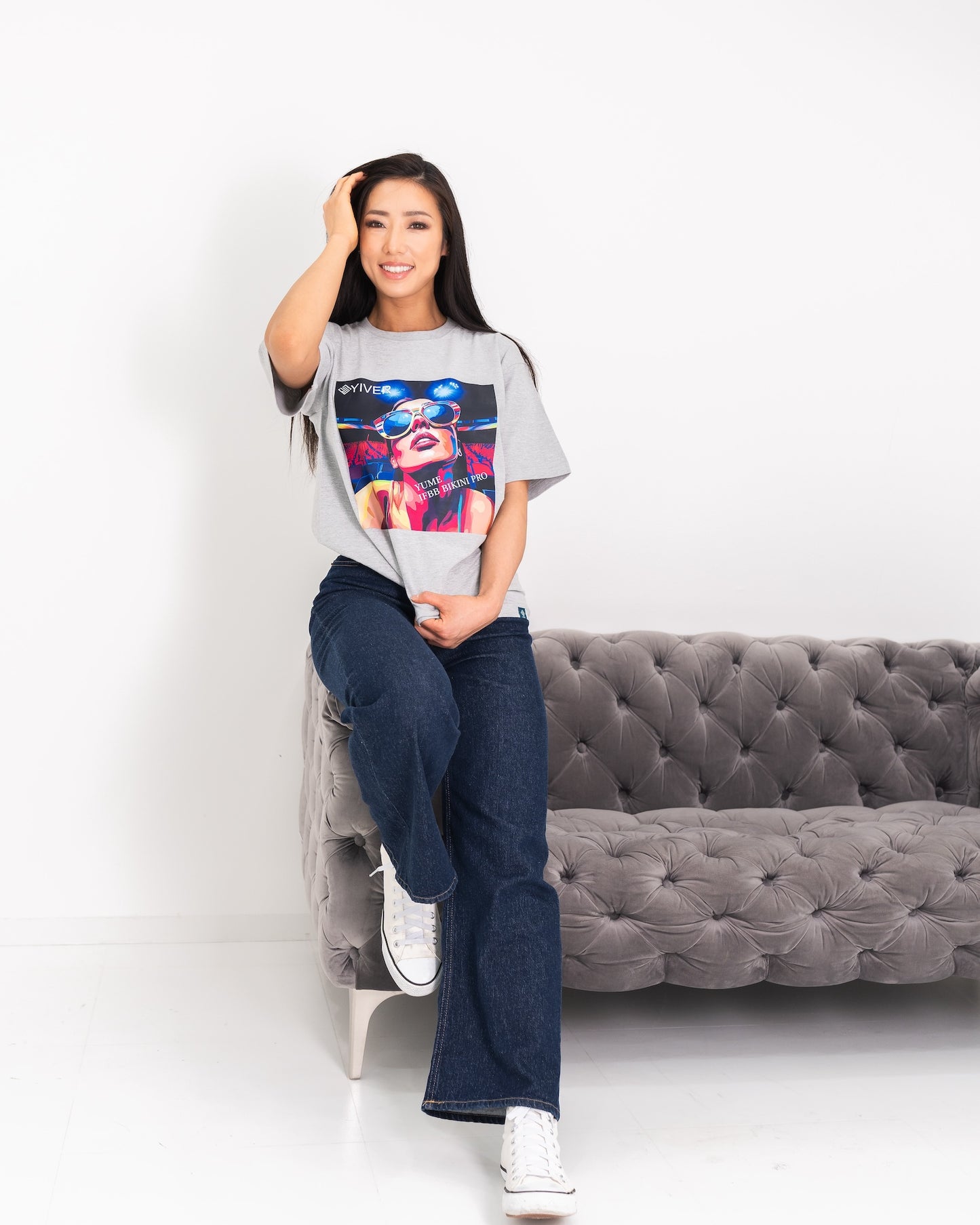 ”YUME FACE TEE”