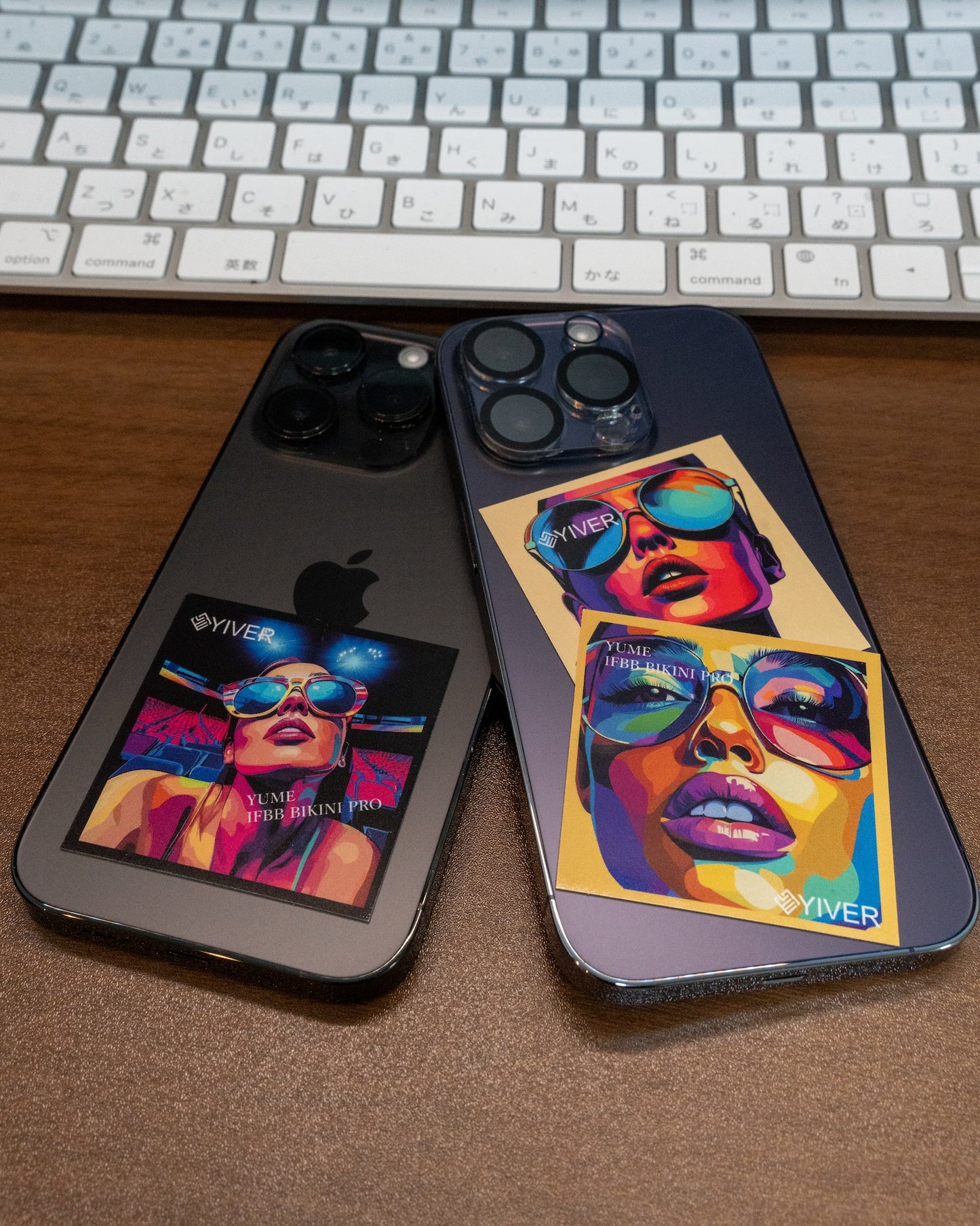 ステッカー4枚セット"YUME FACE STICKER"