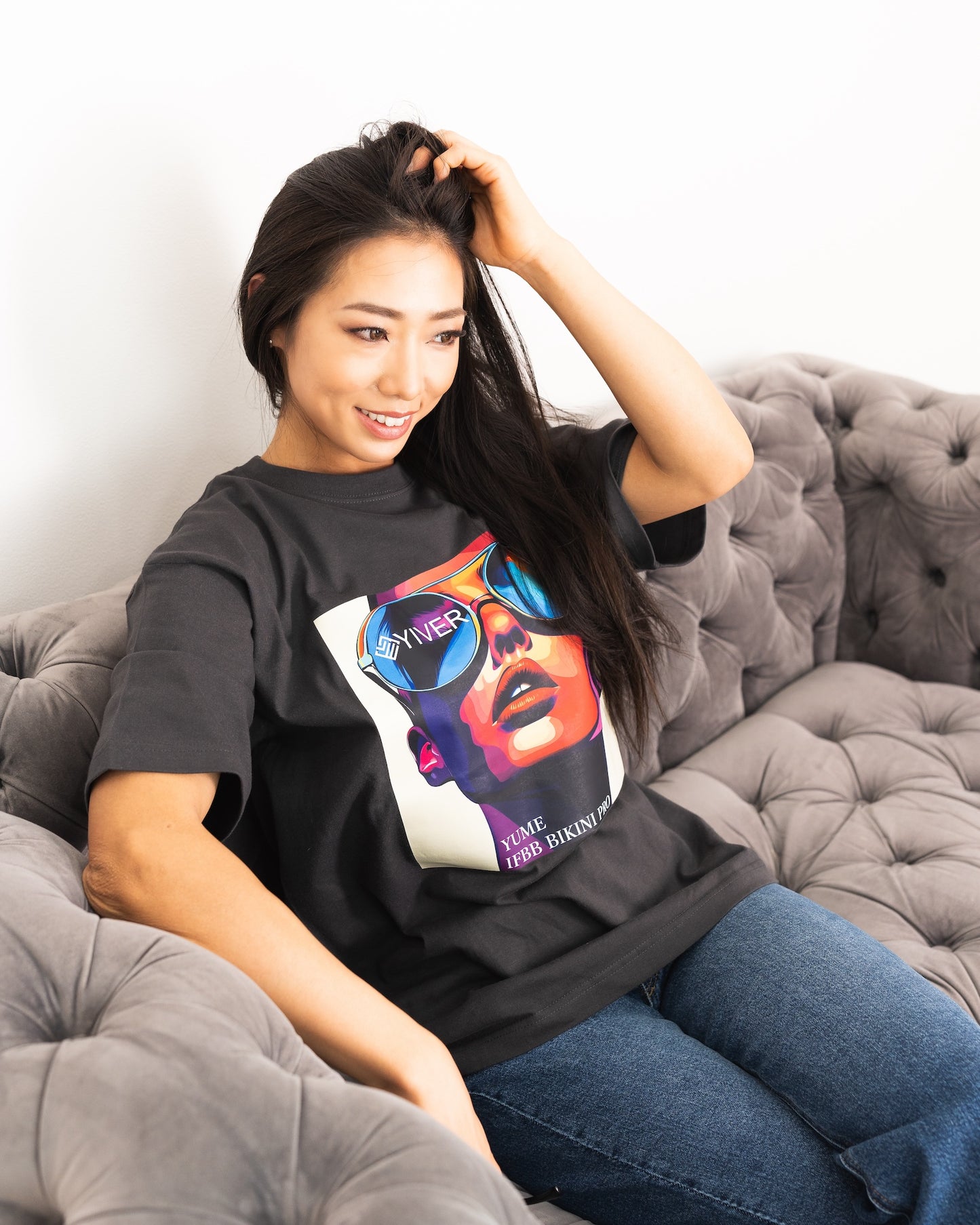 ”YUME FACE TEE”