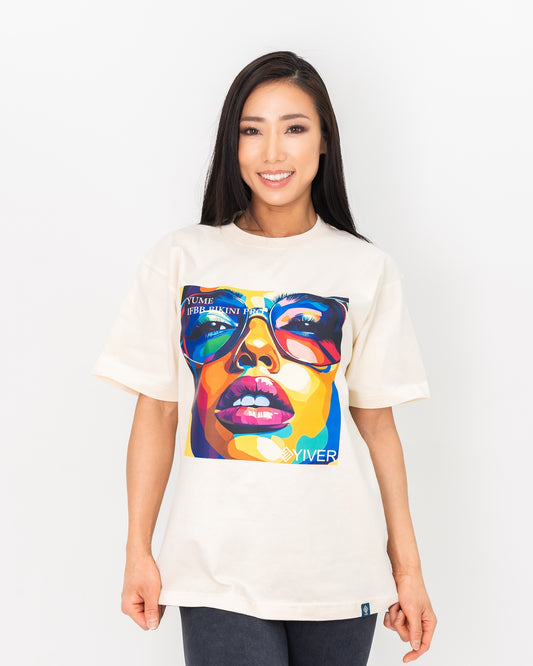 ”YUME FACE TEE”