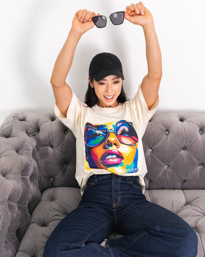 ”YUME FACE TEE”
