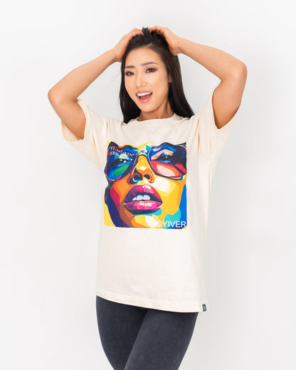 ”YUME FACE TEE”