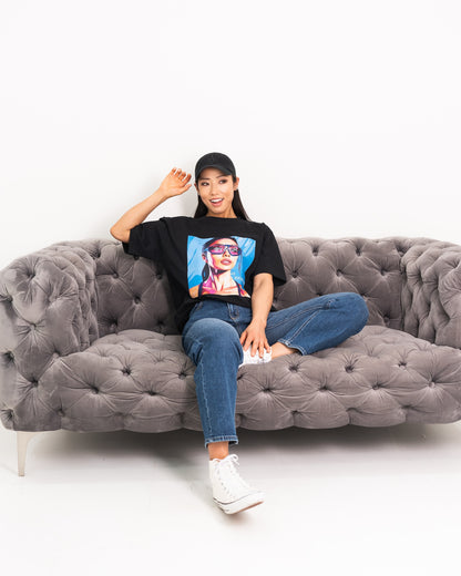 ”YUME FACE TEE”