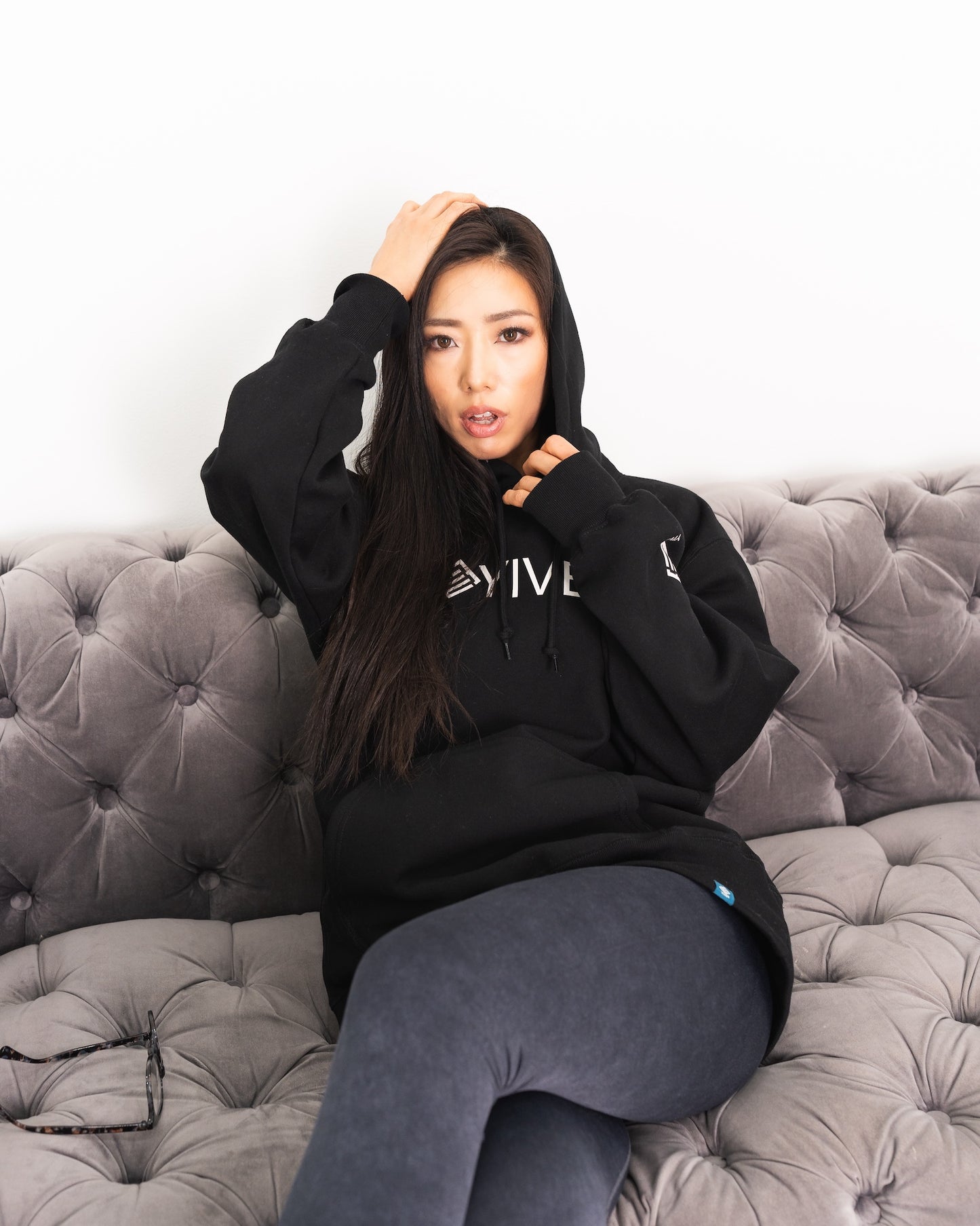 ”YUME FACE HOODIE”