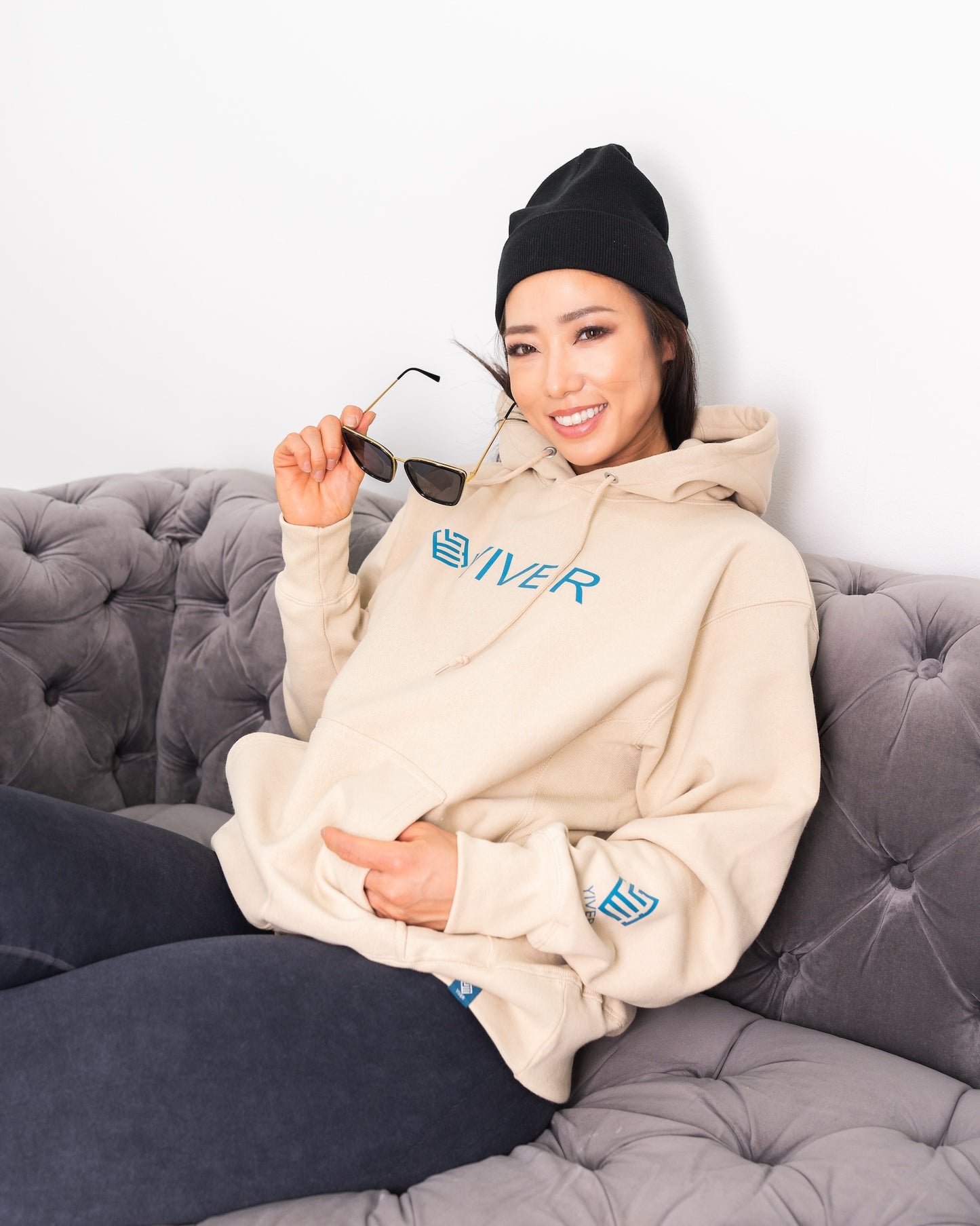 ”YUME FACE HOODIE”