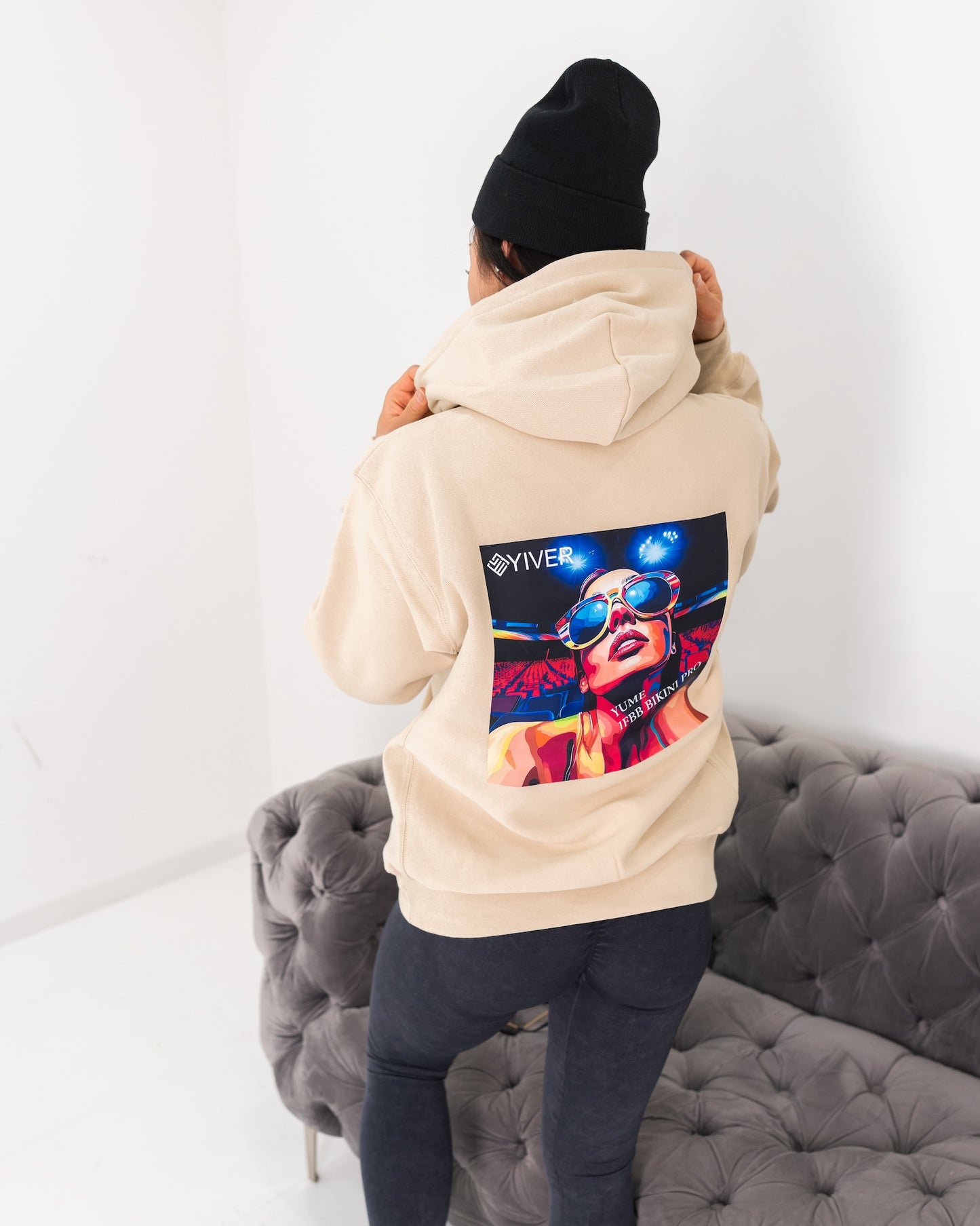 ”YUME FACE HOODIE”