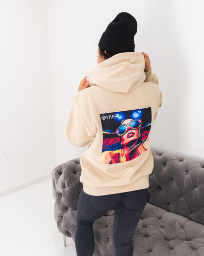 ”YUME FACE HOODIE”